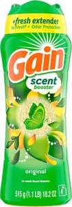 Gain In-Wash <b>Laundry</b> Scent Booster, Original Scent, 18.2 OZ, Fresh Extender + Odor Protection - Product Image 3