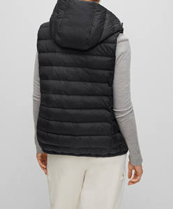 Chaqueta Corta Acolchada con Material de Primera Calidad, Cuello Largo, Sin Mangas, Impermeable para Invierno con Forro de Seda - Product Image 6