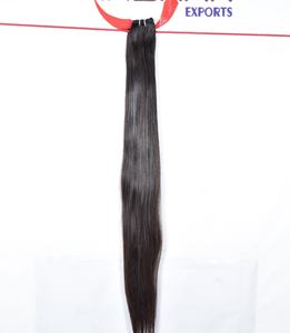 Vente en gros, cheveux vietnamiens lisses et doux, machine indienne à double trame pour femmes noires, extensions de cheveux humains - Product Image 4