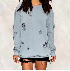 Vente en gros 2024 Vêtements d'entraînement avec logo personnalisé Sweat Pullover Survêtement imprimé par sublimation Chemises de survêtement pour femmes Jogging Respirant - Product Image 3