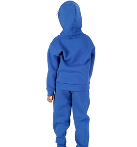 Enfants tenue survêtements personnalisé blanc survêtement deux pièces tenue décontracté survêtement pull à capuche couleurs personnalisées séchage rapide - Product Image 3
