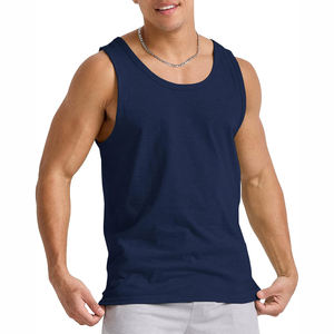 Camiseta sin mangas de gimnasio para hombre al mejor precio, nuevo diseño, informal, de verano, de secado rápido, de punto, ropa activa, ajuste Regular - Product Image 1