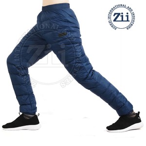 Nouveau style – Pantalon décontracté en toile matelassée pour homme, idéal pour l'extérieur, qualité supérieure, couleur unie, coupe droite, taille élastique, coupe-vent et écologique - Product Image 3