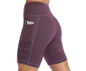 Shorts de sport décontractés pour femmes, collection été 2025, 100 % coton peigné, taille haute, en tissu éponge respirant, style streetwear - Product Image 3