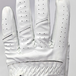 ถุงมือกอล์ฟหนังแท้คุณภาพสูง OEM สำหรับทุกเพศ  รับทำโลโก้ ทนทาน กันลื่น กันน้ำ ใช้ได้กับกีฬาหลายประเภท ทำจากหนังแกะ - Product Image 4
