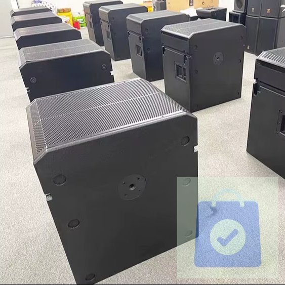 Dual 18 Inch Line Array Subwoofer PA System Outdoor Professional Church Concert Full Range Speaker Set OEM 3 Year Warranty US