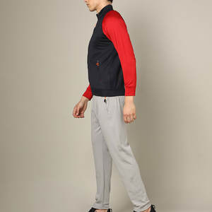 Survêtements de sport à manches longues à la mode pour hommes respirant mode en gros pour l'hiver 2025 motif solide imprimé - Product Image 2