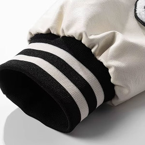 Manufacturer Varsity Wholesale High Quality Letterman <b>Jacket</b> <b>Men</b> Custom Vintage Streetwear Winter Button <b>Jacket</b> - Product Image 3