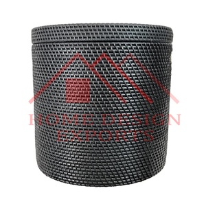 Cesta de ratán multiusos para almacenamiento y regalos Cesta de mimbre superventas Cesta de flores decorativa en forma de cuenco tradicional - Product Image 5