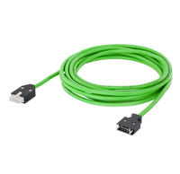 Cable Siemens V90 de Grado Industrial de Alta Flexibilidad 6FX3002-2CT12-1BA0, Cable Servo para Encoder Incremental, Arnés Resistente al Desgaste