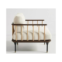 Mobilier d'extérieur Vintage Vietnam High Nouvelle chaise longue en rotin bois Chaise en rotin Chaise en rotin Chaise en osier Vente en gros cadre en bois massif
