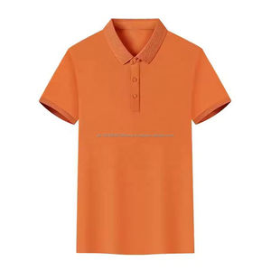 Polo informal para hombre de algodón de manga corta, ajuste clásico, impresión personalizada, logotipo bordado, camiseta Polo de algodón Pima - Product Image 2