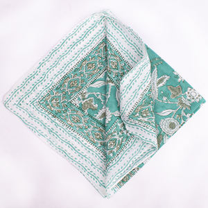 Pañuelo Cuadrado de Algodón Suave Estampado Multicolor, Elegante, Unisex, para Todas las Temporadas, Accesorio de Moda para Hombres y Mujeres - Product Image 3