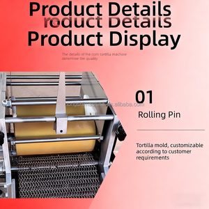 Máquina para Hacer Tortillas Compacta para Uso Doméstico con Grosor Ajustable para Restaurantes y Cocinas Caseras - Product Image 4