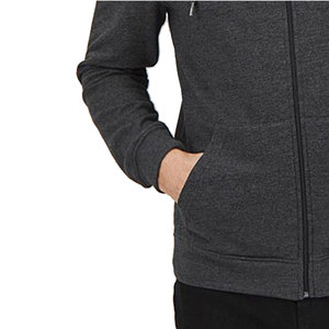 Sudaderas con capucha y cremallera con logotipo personalizado para hombre, sudaderas 100% de algodón de talla grande con cremallera completa y peso pesado para niños, diseño transpirable para invierno - Product Image 6