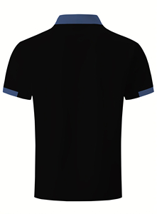 Chemise décontractée d'été pour homme à manches courtes, unie, brodée, avec poche boutonnée, en tissu Dobby, logo personnalisé, ODM, vente en gros, usine - Product Image 5