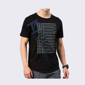 T-shirt homme coton Polyester imprimé pull homme t-shirt quantité DIY OEM personnalisé - Product Image 5