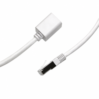 Kabel Ekstensi Ethernet Cat6 XXD RJ45 Male to Female FTP Shielded Network Patch Cord 1000Mbps Bersertifikasi CE Grosir Pabrik