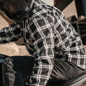 Nouvelle arrivée respirant hommes imperméable noir Textile moto moto chemises meilleure qualité moto chemises - Product Image 4