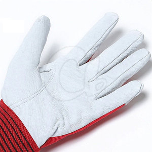Gants d'assemblage personnalisables en cuir durable, haute performance, résistants à la chaleur, respirants et antidérapants, en stock - Product Image 3