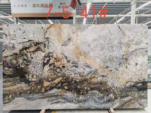 Luxury Victoria Gold Grey <strong>Marble</strong> <strong>Slabs</strong> for Interior Wall Feature Background and Countertops - Product Image 3