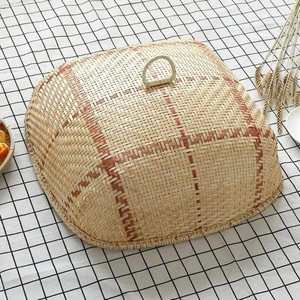 Cestas Tejidas de Bambú, Cubiertas Efectivas para Alimentos para Proteger Contra Moscas e Insectos - Product Image 2