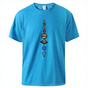 เสื้อยืดผ้าฝ้าย100% ใหม่สำหรับฤดูร้อนเสื้อยืดผู้ชายแขนปล่อยทรงหลวมสีทึบเสื้อโอเวอร์ไซส์ระบายอากาศ - Product Image 1