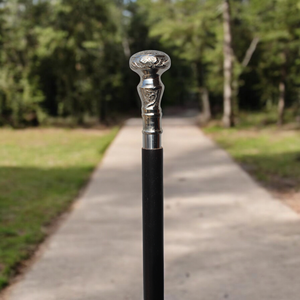 Precios de fábrica directos 100% Bastón de caminar de madera duradero hecho a mano con mango de metal moderno y Punta de goma al aire libre de la Use-WOODY24INTO7 - Product Image 2