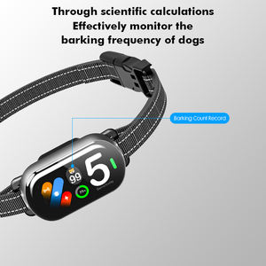 नए वाटरप्रूफ रिचार्जेबल एंटी बार्किंग प्रशिक्षण कॉलर <span class=keywords><strong>5</strong></span> बड़े मध्यम और छोटे कुत्तों के लिए समायोज्य संवेदनशीलता स्तर - Product Image 4