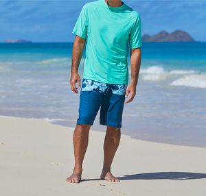 Short de plage de natation imprimé par sublimation avec logo Maillot de bain pour homme Short de bain personnalisé de fitness Short de bain pour homme - Product Image 6