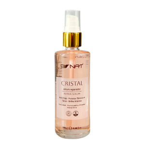 Sérum réparateur cristallin BIONAT, anti-frisottis, protecteur thermique et solaire, brillance intense pour cheveux abîmés, 30 ml - Product Image 2