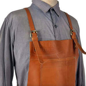 Tablier de soudeur robuste sur mesure, ignifuge, durable, lavable, vêtement de sécurité en cuir personnalisable - Product Image 4