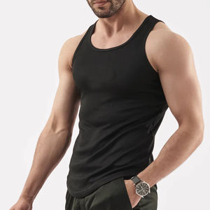 Débardeurs pour hommes pour l'entraînement et le fitness Maillots sans manches pour hommes Débardeurs à séchage rapide personnalisés - Product Image 2