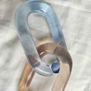 Chaîne à maillons en résine artisanale de haute qualité pour décoration murale - Product Image 5