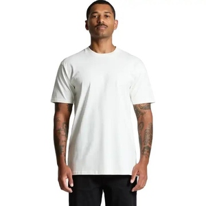 Top vente en gros qualité coton été T-shirt hommes couleur unie Design col rond T-shirt décontracté classique vêtements pour hommes SI-MTS-028 - Product Image 3