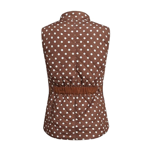 Best Selling <b>Women's</b> <b>Sleeveless</b> Padding <b>Jacket</b> Customized Design Winter Woven OEM Service <b>for</b> Autumn in Bangladesh - Product Image 2