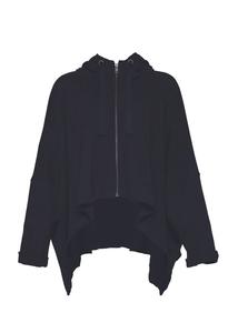 Sudadera Corta Cuadrada, Felpa Gruesa de 350G, Dobladillo sin Rematar, Sudadera Lisa Unisex, Fabricante OEM - Product Image 4