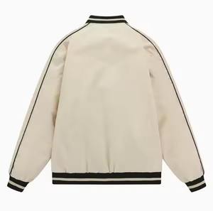 แจ็คเก็ตวาร์ซิตี้ดีไซน์ล่าสุด ระบายอากาศได้ดี สำหรับผู้ชาย แบบต่อผ้า ขายส่งราคาถูก สไตล์ใหม่ ดีไซน์ลำลอง แจ็คเก็ตวาร์ซิตี้ผู้ชาย - Product Image 4