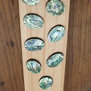 Vente flash Coquille d'ormeau naturelle Cabochon poli Pierre précieuse en vrac pour la guérison Forme mixte pour bijoux 20% de réduction et cadeau du Nouvel An - Product Image 6