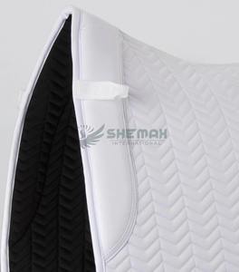 Selle anglaise confortable, respirante, matelassée, en coton doux, équipement équestre durable, selle de haute qualité confortable - Product Image 3