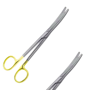 Manual de alta calidad Mayo tijeras Supercut curvo 170mm acero inoxidable quirúrgico certificado CE instrumentos de cirugía General hechos - Product Image 1