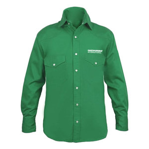 Custom Logo Industrial Safety Workwear Breathable and Waterproof Flame Retardant Fabric <b>Welding</b> <b>Shirt</b> with Custom Logo - Product Image 1