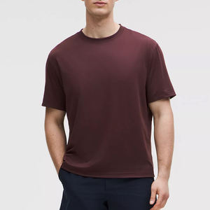 Camiseta de gran tamaño con hombros caídos para hombre, 100% algodón en blanco, ecológica, de secado rápido, transpirable, cómoda, holgada, 180g, precio bajo - Product Image 2