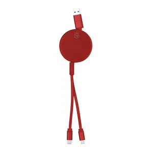 Cable de Carga Reciclado Freud, Gadget USB Sostenible - Product Image 4