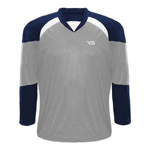 Maillot de hockey sur glace en coton et polyester de haute qualité, uniforme conçu sur mesure pour l'équipe OEM, meilleure qualité Offre Spéciale - Product Image 6