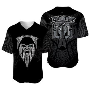 Venta al por mayor barato logotipo personalizado nombre deportes uniforme camisa transpirable bordado estilo béisbol y sóftbol Jersey - Product Image 5