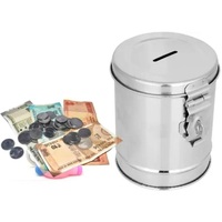 Nouvelle boîte de don en acier inoxydable de forme carrée attrayante boîte de charité vente chaude accessoires de mosquée boîte à monnaie à prix raisonnable