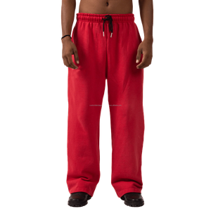 Pantalones Deportivos Personalizados al por Mayor, 100% Algodón Ecológico, Antiarrugas, Corte Holgado, Cierre con Cordón, Estilo Casual Urbano, Alta Calidad - Product Image 2