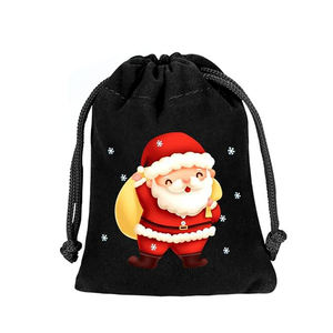 Customizable 7 x 9 cm Unisex <b>Drawstring</b> <b>Backpack</b> Soft Closure Canvas Lining for Daily Essentials and Personal Items - Product Image 4