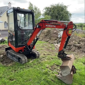 Pour mini pelle de 22 tonnes avec moteur Hitachi, pompe hydraulique Kawasaki et contrôle PLC - Product Image 1